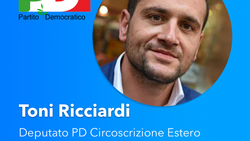 volantino incontro Toni Ricciardi